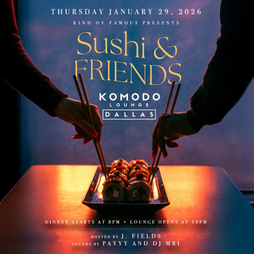 Sushi & Friends - Flyer