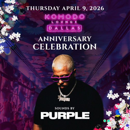 Anniversary Party with Purple - Flyer