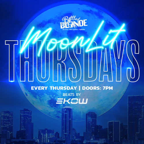 Moonlit Thursday - Flyer