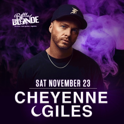 DJ Cheyenne Giles - Flyer