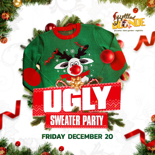 Christmas Sweater Party - Flyer