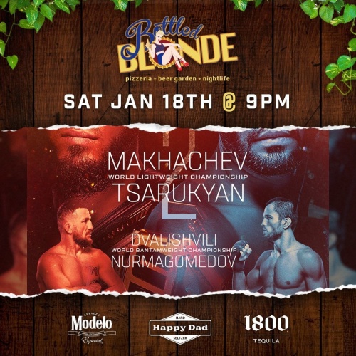 UFC 311 Watch Party - Flyer