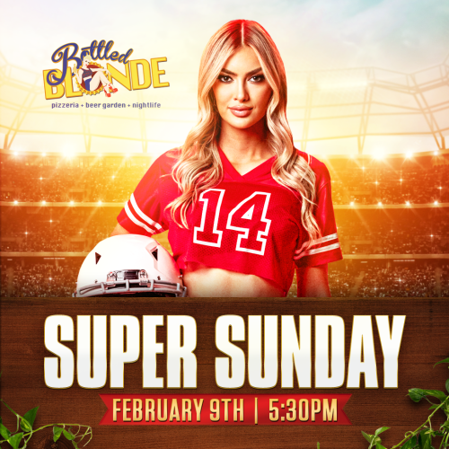 The Big Game Sunday - Flyer