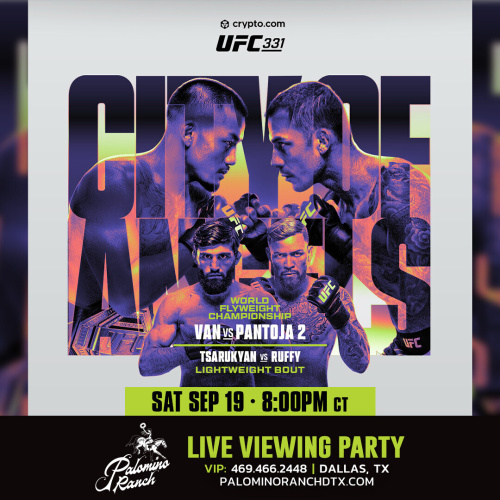 UFC 331 at Palomino Ranch - Flyer