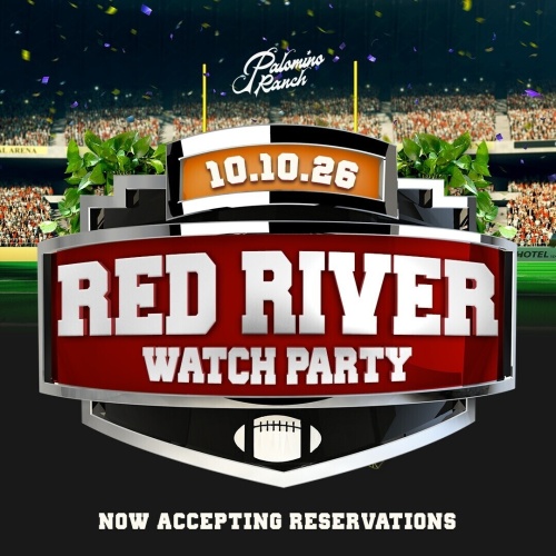 Red River Watch Party at Palomino Ranch - Flyer