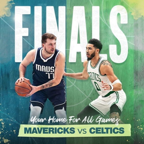 Catch the Mavericks in the NBA Finals at Backyard! - Flyer
