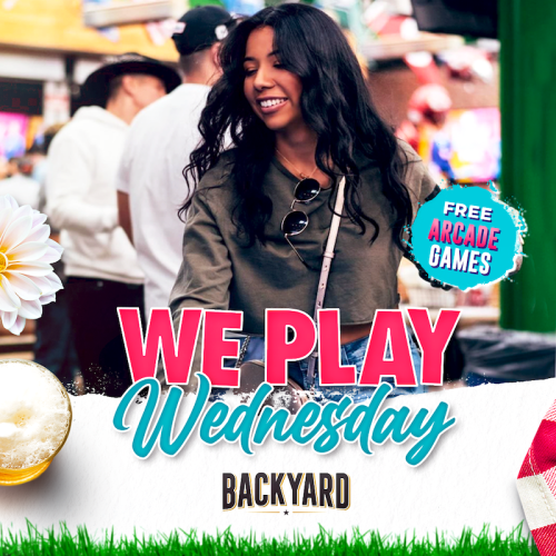 We Play Wednesday - Flyer
