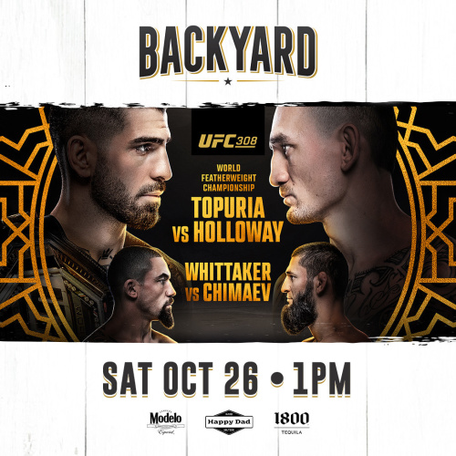 UFC 308 Watch Party - Flyer