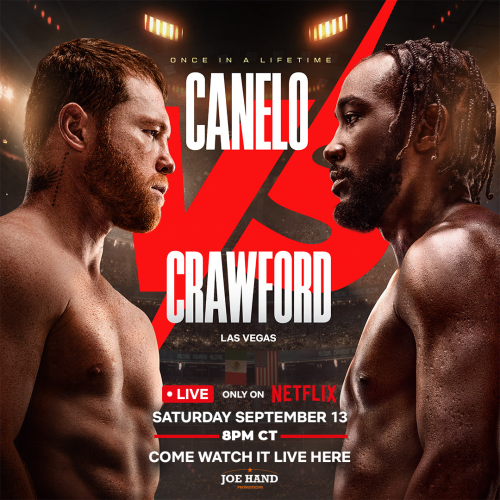 CANELO VS. CRAWFORD - Flyer