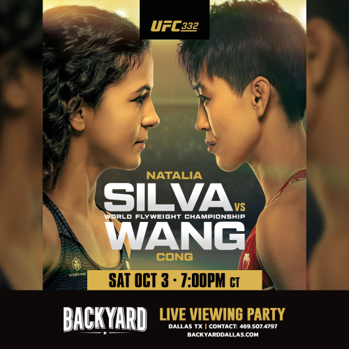 UFC 332 Live Viewing Party - Flyer