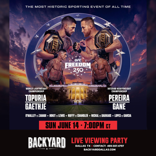UFC Freedom 250 - Flyer