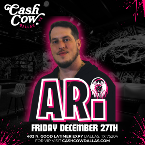 Flyer: FRIDAY NIGHT WITH ARI