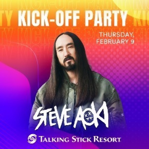 SuperZona Kick-Off Party - Steve Aoki - Main Pool Talking Stick