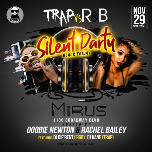 R&B vs Trap Silent Party + Temple & Mirus Holiday Marketplace - Temple Nightclub Denver