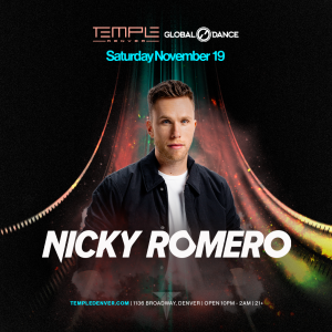 Nicky Romero Presented by Global Dance & Temple Denver 