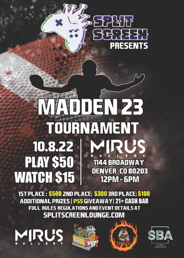 Madden 23 Tournament - Temple Nightclub Denver