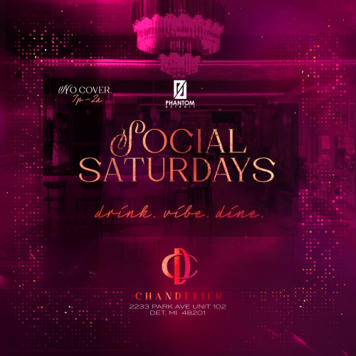 Social Saturdays - Flyer