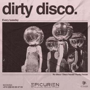 Dirty Disco, Tuesday, May 7th, 2024
