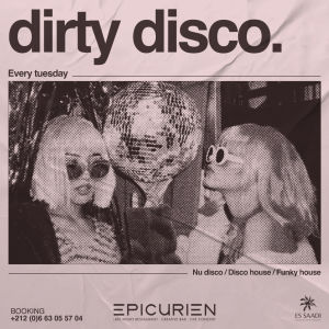 Dirty Disco, Tuesday, May 14th, 2024