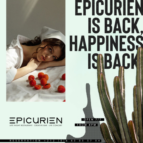 Epicurien is Open - L'Epicurien