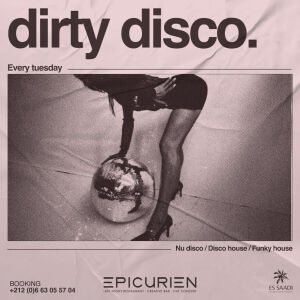 Dirty Disco, Tuesday, August 11th, 2026