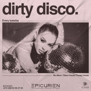 Dirty Disco, Tuesday, September 8th, 2026