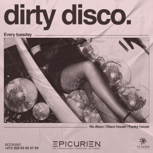 Dirty Disco, Tuesday, September 29th, 2026
