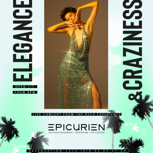 Epicurien is open - Flyer