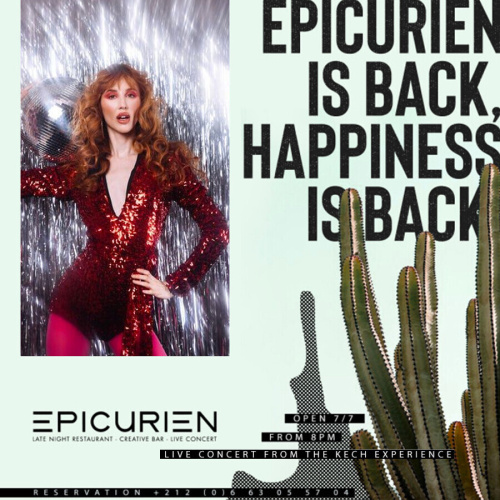 Epicurien is open - Flyer