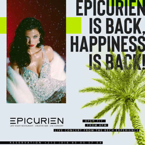 Epicurien is open - L'Epicurien