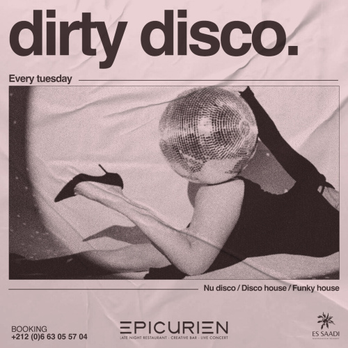 Dirty Disco - Flyer