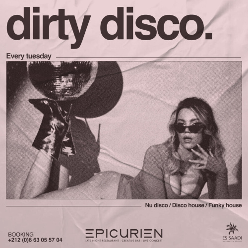 Dirty Disco - Flyer