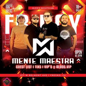 Mente Maestra, Friday, December 6th, 2024