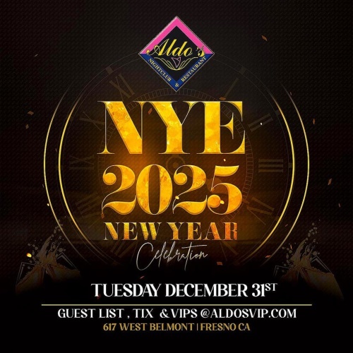 NYE 2025 - Aldo's Nightclub