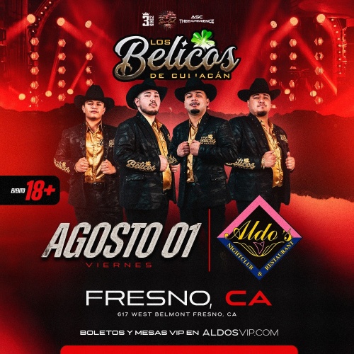 Los Belicos De Culiacan - Aldo's Nightclub