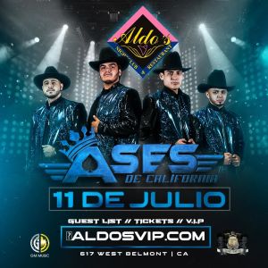 Los Ases De California, Friday, July 11th, 2025