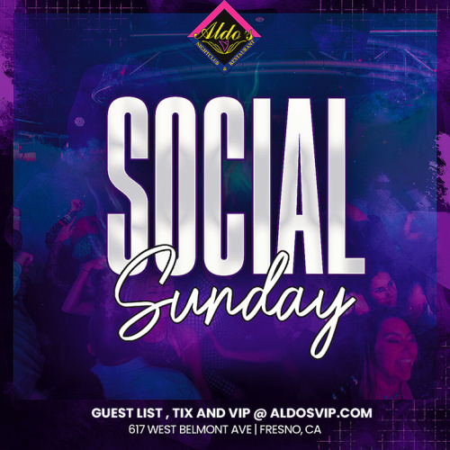 Social Sundays - Aldo's Nightclub