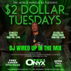 Flyer: $2 Dollar Tuesdays