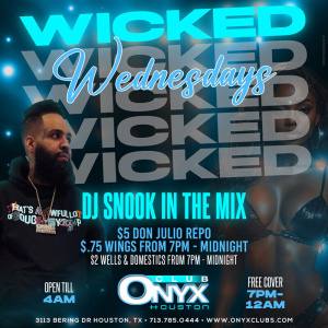 Flyer: Wicked Wednesdays