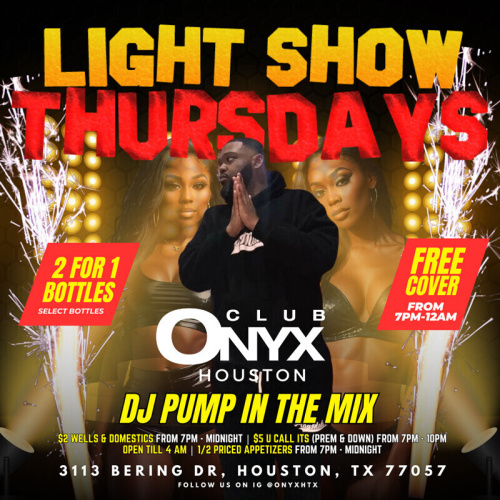 Light Show Thursdays - Flyer