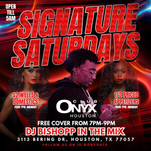 Flyer: Signature Saturdays