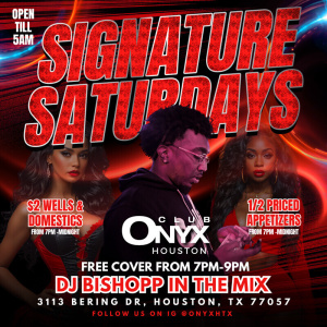 Flyer: Signature Saturdays