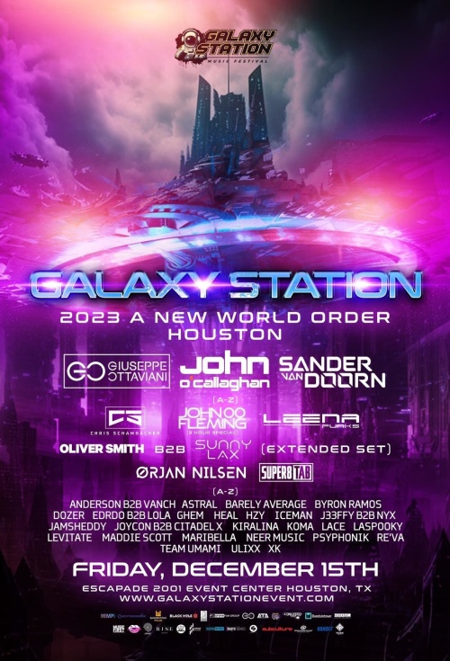 GALAXY STATION 2023: A NEW WORLD ORDER - Escapade 2001