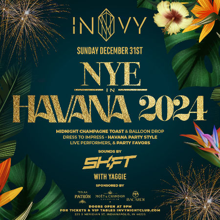 NYE IN HAVANA 2024 - SHIFT & YAGGIE - Sunday, December 31, 2023
