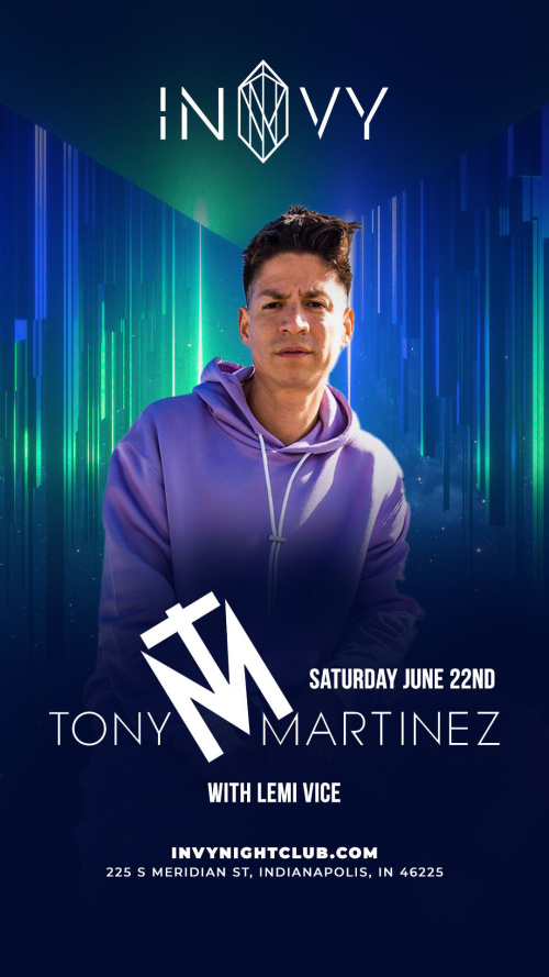 TONY MARTINEZ - Invy Music Venue