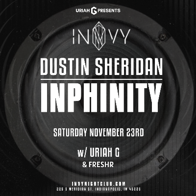 DUSTIN SHERIDAN & INPHINITY, Saturday, November 23rd, 2024