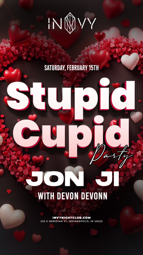 STUPID CUPID PARTY WITH JON JI - Invy Music Venue