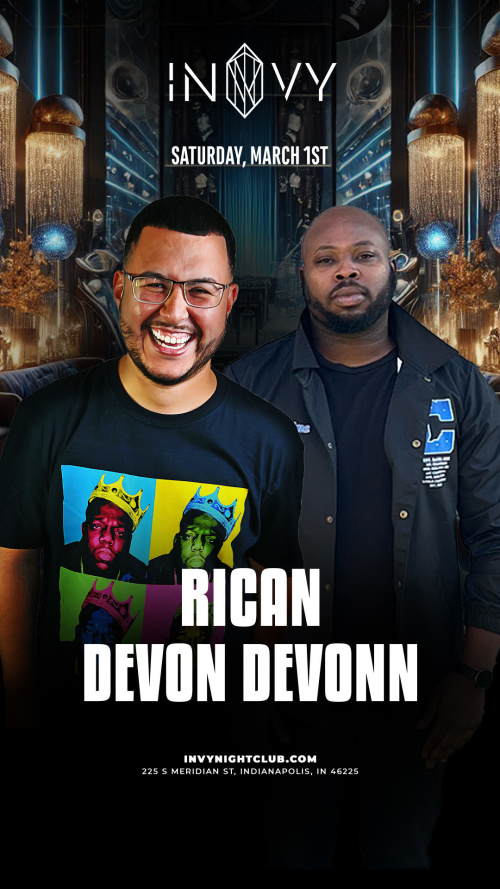 RICAN & DEVON DEVONN - Invy Music Venue