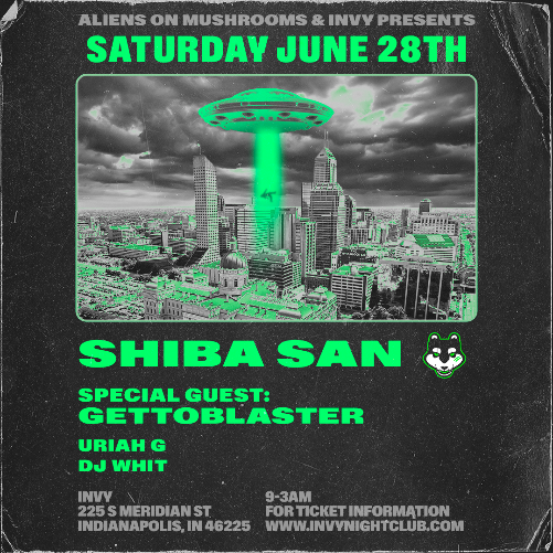 ALIENS ON MUSHROOMS & INVY PRESENTS: SHIBA SAN