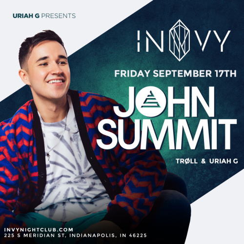 JOHN SUMMIT - Invy Music Venue